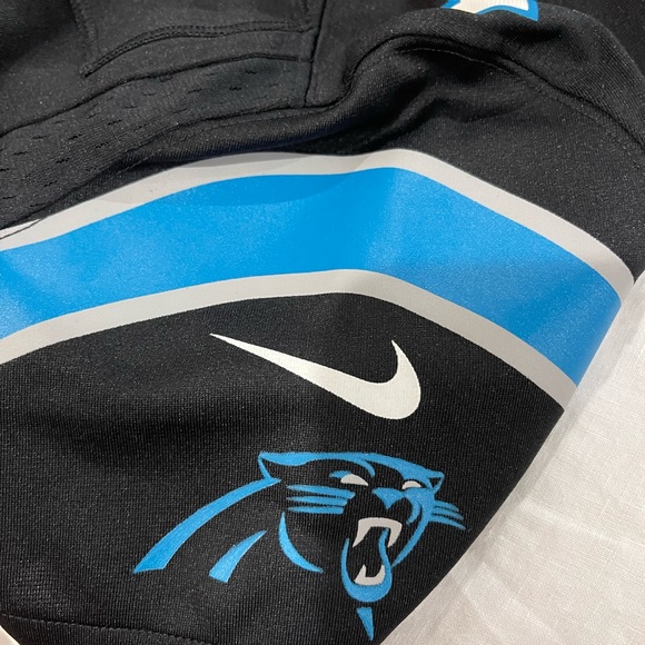 Nike Carolina Panthers Cam Newton Black Jersey Size Young Small NWOT - Picture 8 of 12